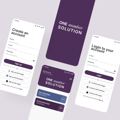 One Number Solution